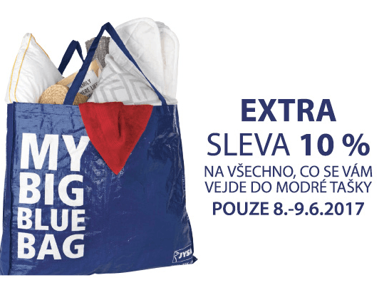 Sleva 10% na vše co se vleze do tašky