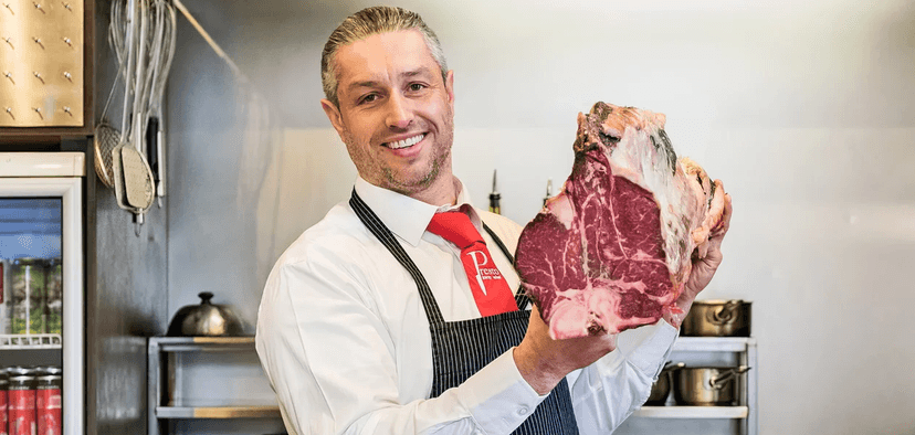 4hod. kurz vaření v oblíbené škole Presto: maso a steaky i degustace Wagyu