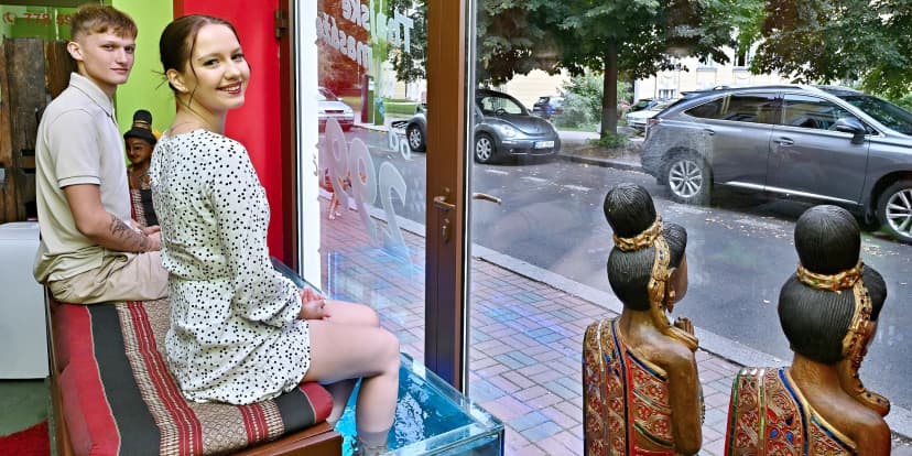 Příjemný relax s rybičkami Garra Rufa v Thajském ráji