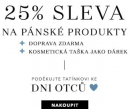 Douglas - sleva 25% na vše pro pány | Douglas