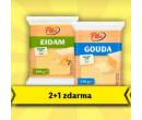 Akce 2+1 na Eidam a Gouda, 250 g | Lidl