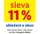 Lidl-shop - sleva 11% na veškerou módu | Lidl-shop.cz