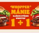 Akce 1+1 zdarma na Whopper | Burger King