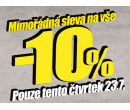 Jen dnes - sleva 10% na vše, včetně zboží z letáku | Planeo