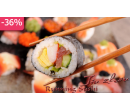 Neomezená konzumace Running sushi po dobu 90 min | Kupon Plus