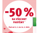 Sleva 50% na všechny parfémy | Rossmann