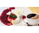 Parádní cappuccino nebo káva a dezert panna cotta | Slevomat