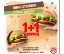 Akce 1+1 zdarma na Whopper | Burger King