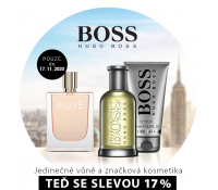 Sleva 17% na vše od HUGO BOSS | Elnino Parfémy