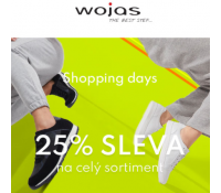 Wojas - extra sleva 25% na vše, i výprodej | Wojas.cz