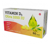 Vitamin D3 Oliva 1000IU 60 kapslí | Pilulka