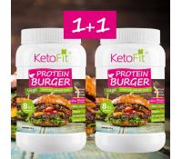 Veganské proteinové burgery 1+1 zdarma | Ketofit.cz