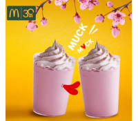 2x velký Milk shake za 80 Kč | McDonalds