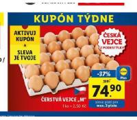 Vejce z podestýlky 30 ks velikosti "M" | Lidl