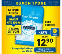 Cukr krupice, 1 kg | Lidl