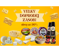 Sleva až 30% na vybrané sýry  | Vezeme sýry