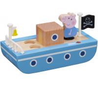 Loď dřevěná Peppa Pig + figurka | Feedo.cz
