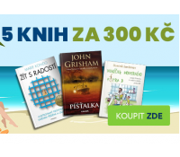 5 knih za 300 Kč / 1+1 kniha zdarma | BookTook.cz