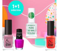 1+1 zdarma na laky a péči o nehty Dermacol | Dermacol.cz