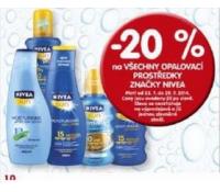 Nivea - opalovací prostředky s 20% slevou | Interspar