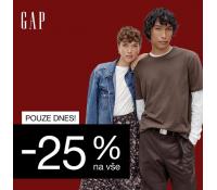 Gap.cz - extra kód -25% na vše | Gap.cz