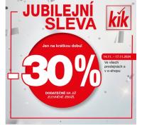 KIK - sleva 30% na vše | Kik