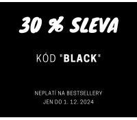 30 % sleva s kódem BLACK na vše mimo bestsellery | Maddey.cz