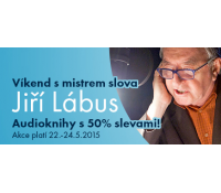 Sleva 50% na audio knihy namluvené Lábusem | Audioteka