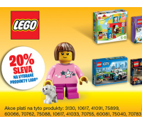 Sleva 20% na vybrané stavebnice Lego | Tesco