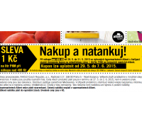 Sleva 1 Kč na litr benzínu nebo nafty | Albert Hypermarket