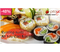 Neomezená konzumace Running sushi po dobu 2 hodin  | Kupon Plus