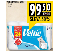 Toaletní papír - 50% | Albert Hypermarket