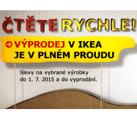 Ikea výprodej - jen do 1.7. | Ikea