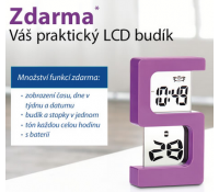 LCD budík k objednávce nad 800 Kč zdarma | Klingel