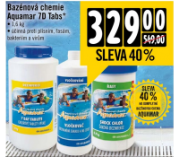 Bazénová chemie - 40% | Albert Hypermarket