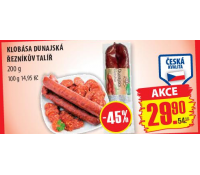 Dunajská klobása - 45% | Penny