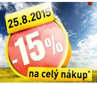 Sleva 15% na vše - jen dnes | Baumax