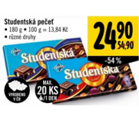 Studentská pečeť - 54% | Albert Hypermarket