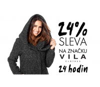 24% sleva na vše od značky VILA | Halens.cz