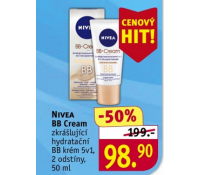 50% Sleva na BB cream 5v1 Nivea 50 ml | Rossmann