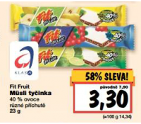 Müsli tyčinka - 58% | Kaufland