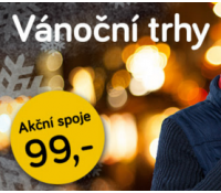 Na vánoční trhy vlakem - super cena | Leo Express