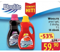 Woolite prací gel - 53% | Rossmann