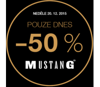 Sleva 50% na značku Mustang | Bibloo.cz