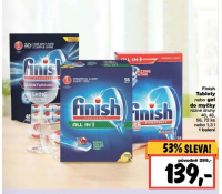 Finish tablety do myčky - 53% | Kaufland