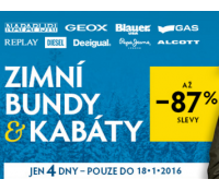 Sleva až 87% na bundy a kabáty | Bibloo.cz