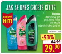 RADOX sprchový gel | Rossmann