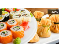 60% sleva na sushi + 50% sleva na ostatní jídla | Sleva Dne