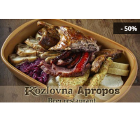 50% sleva na jídla v restauraci Kozlovna | Sleva Dne