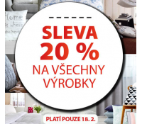 Sleva 20% na vše | Jysk